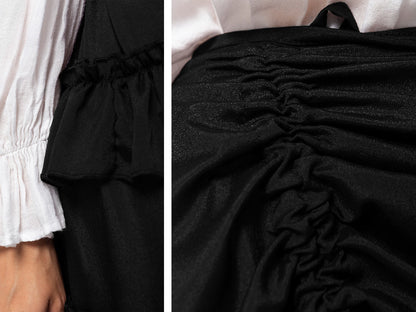 Victorian Steampunk Costume Pirate Skirt
