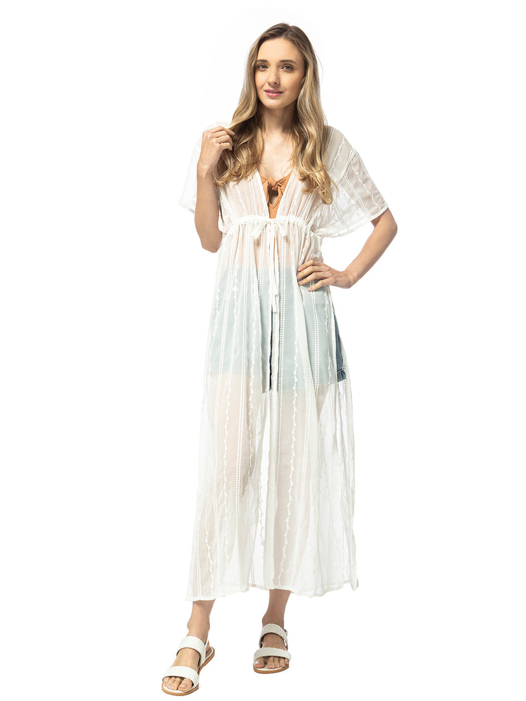 Traje de baño tipo kimono