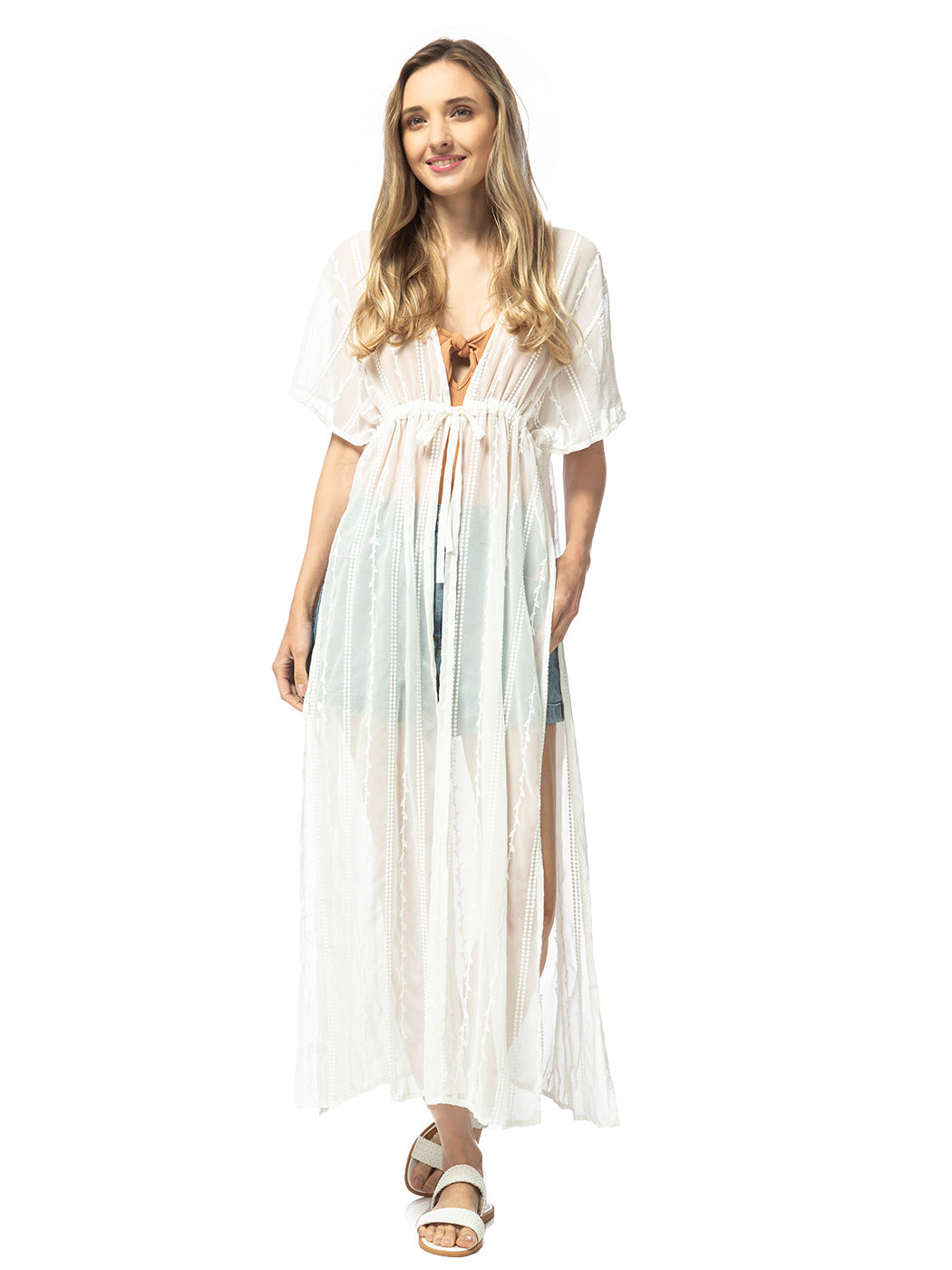 Traje de baño tipo kimono