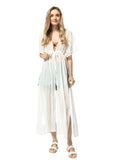 Traje de baño tipo kimono