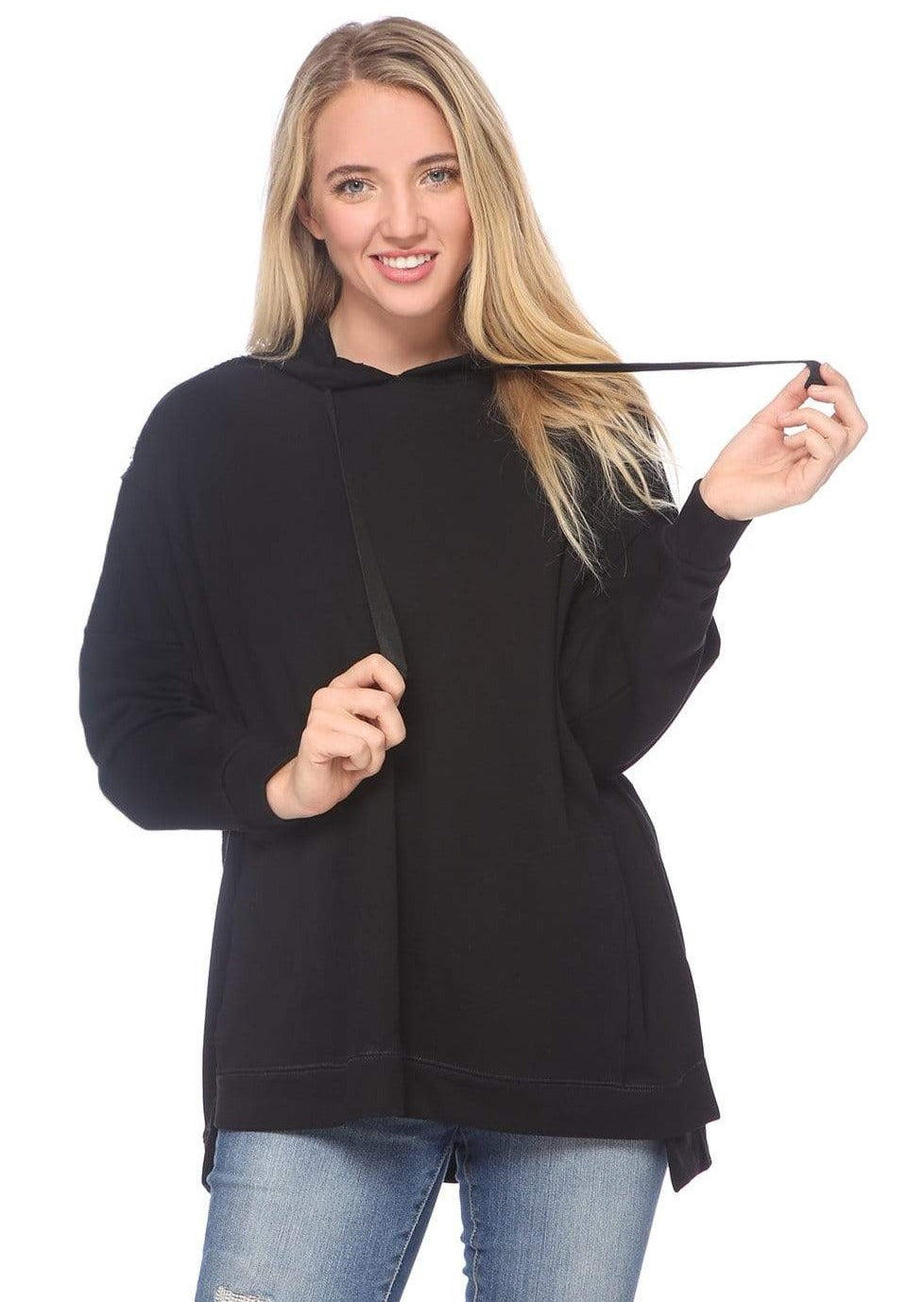 Sudadera con capucha cómoda y de gran tamaño
