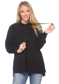 Sudadera con capucha cómoda y de gran tamaño