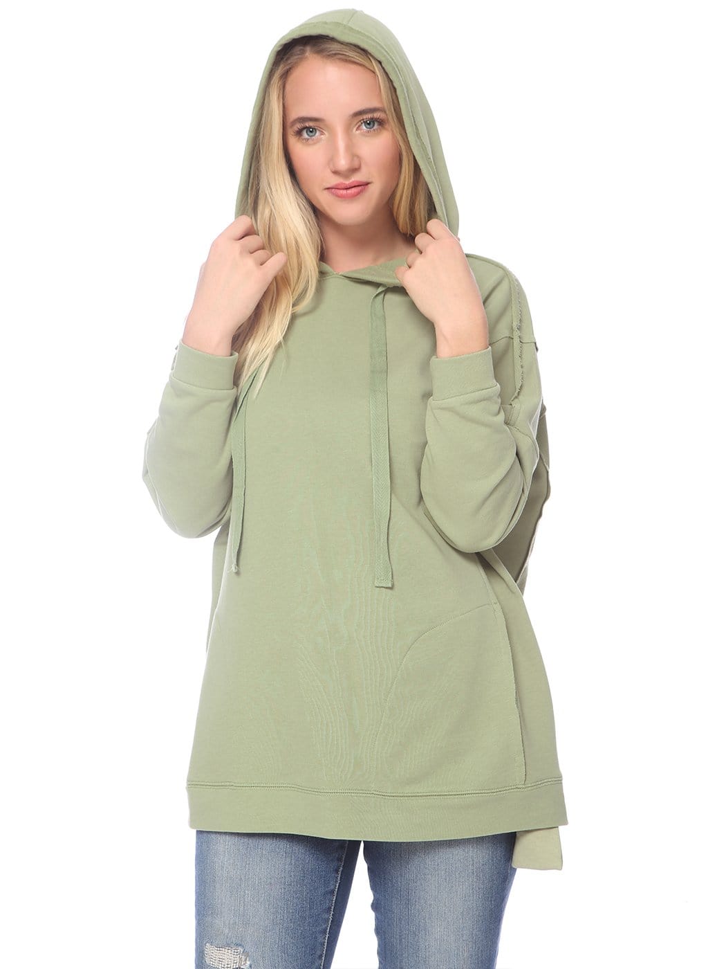 Sudadera con capucha cómoda y de gran tamaño