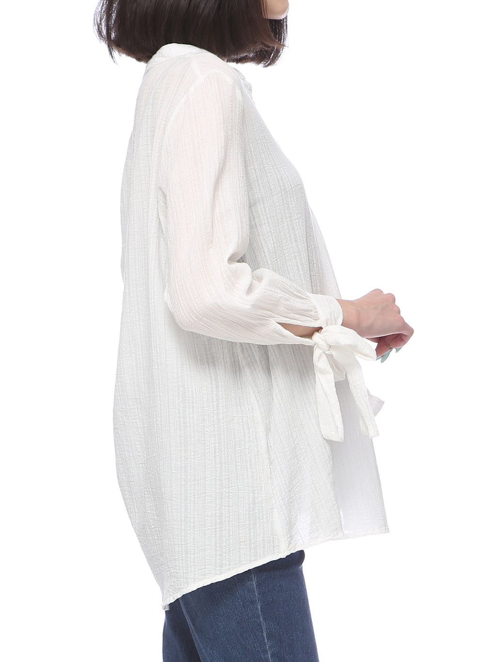 Blusa holgada de algodón para mujer de Anna-Kaci, túnica con cuello dividido y manga larga con cuello en V