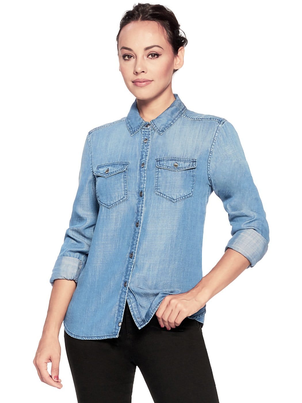 Camisa vaquera con botones