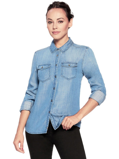 Camisa vaquera con botones