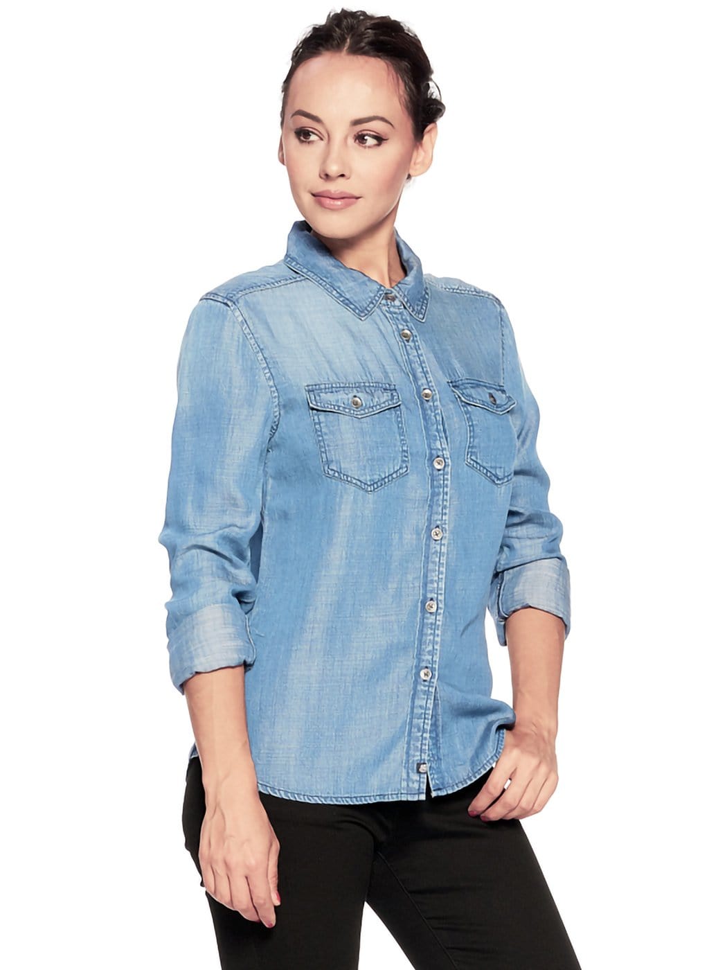 Camisa vaquera con botones