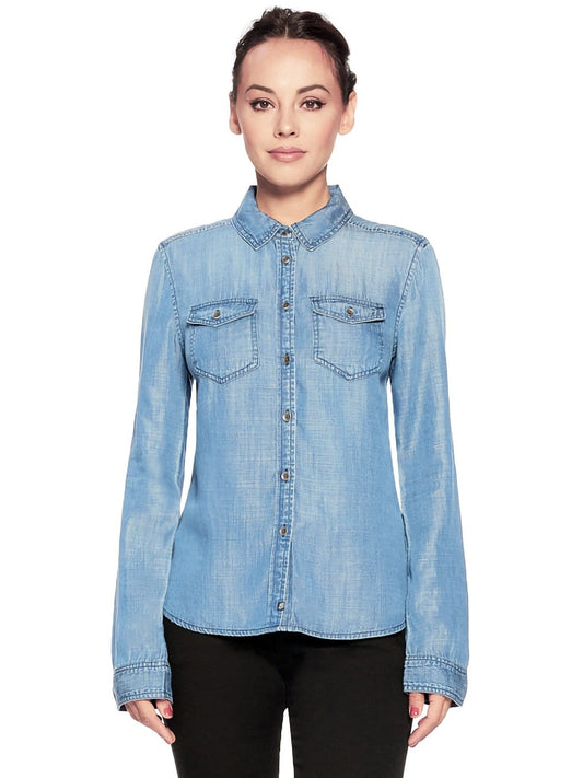 Camisa vaquera con botones