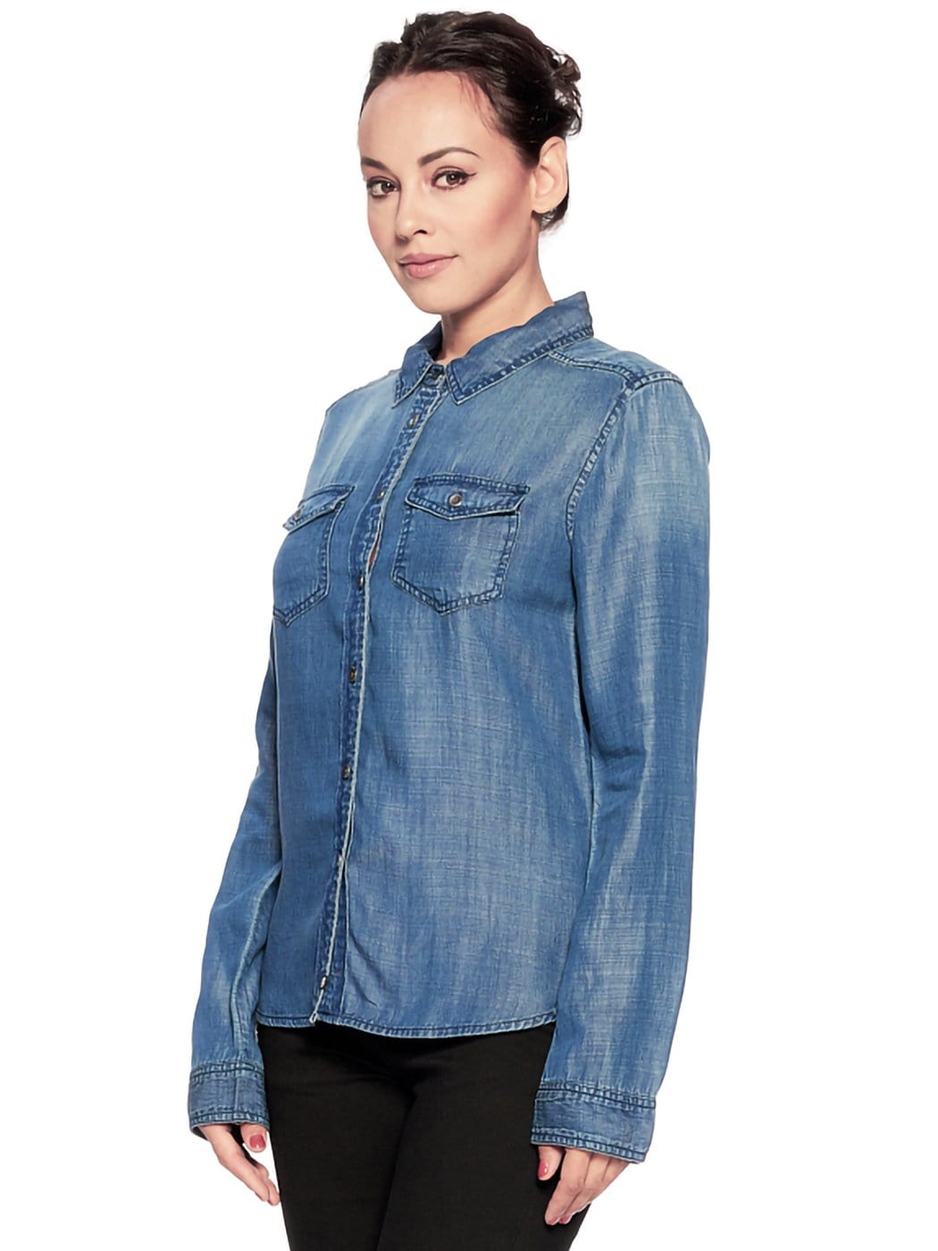 Camisa vaquera con botones