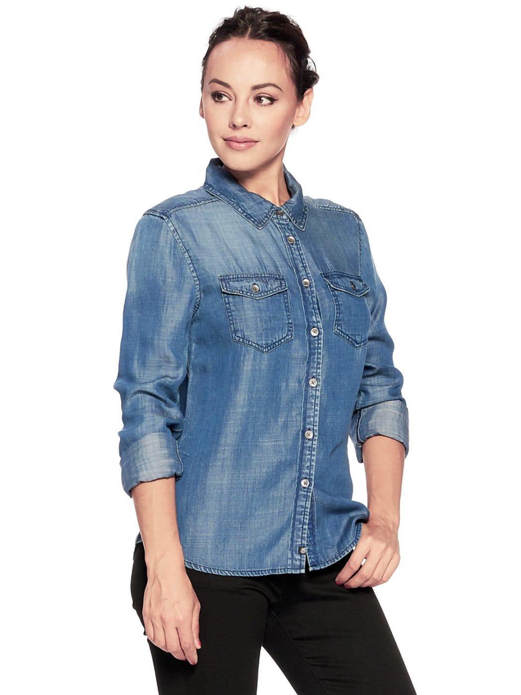 Camisa vaquera con botones