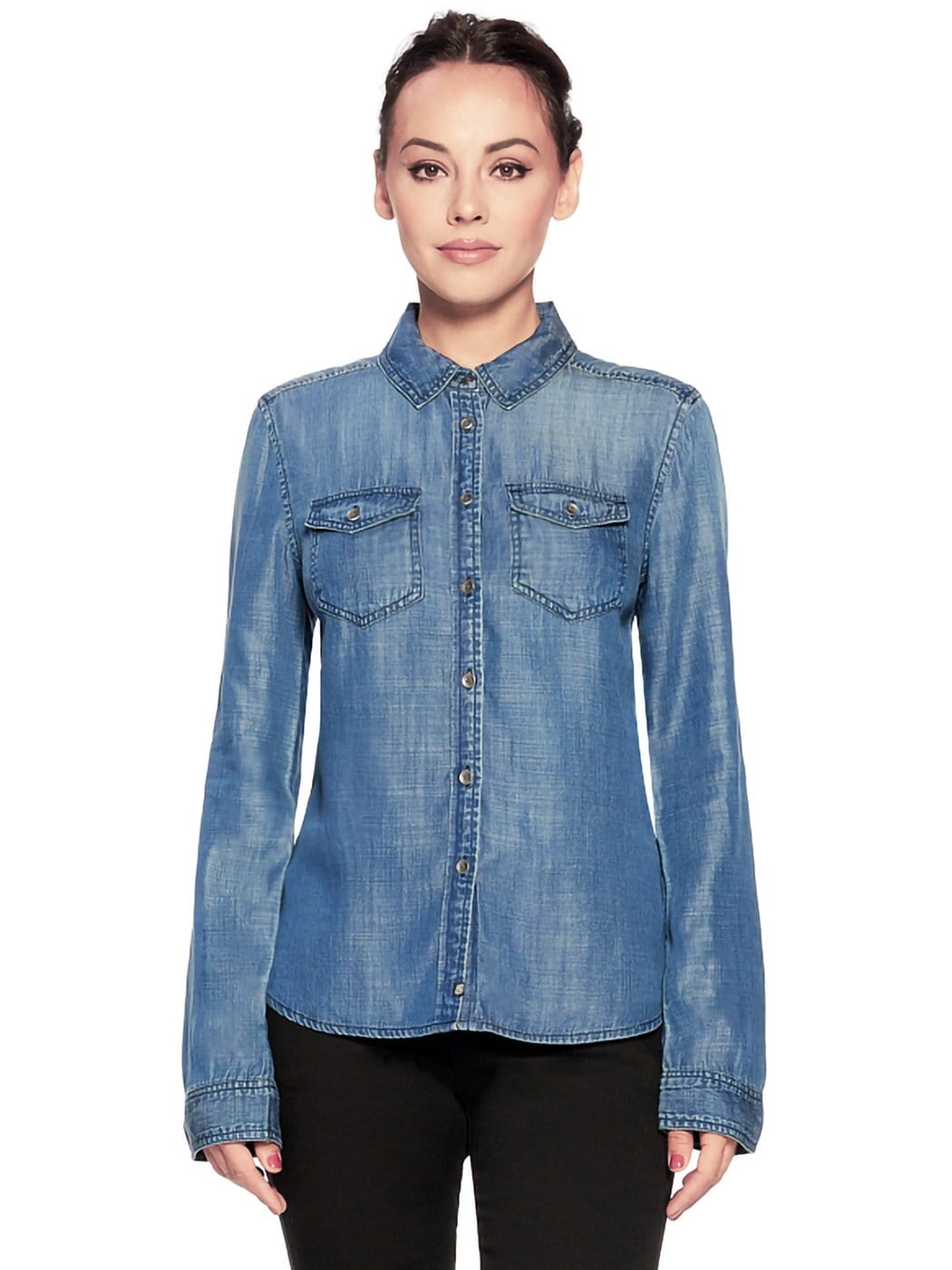 Camisa vaquera con botones