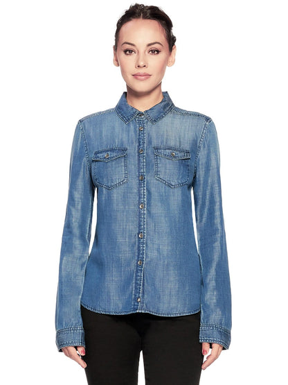 Camisa vaquera con botones
