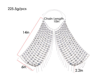 Gypsy Body Chain Sexy Harness Bra Top