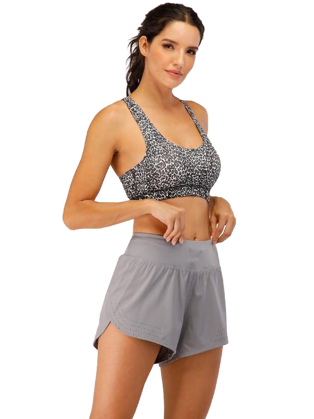 Pantalones cortos para correr, yoga, gimnasio, atletismo, con bolsillos y cordón