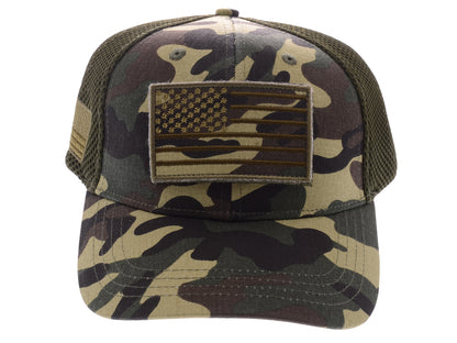 Gorra unisex con bandera estadounidense de Anna-Kaci | Gorra de béisbol desgastada con parche de bandera de EE. UU.
