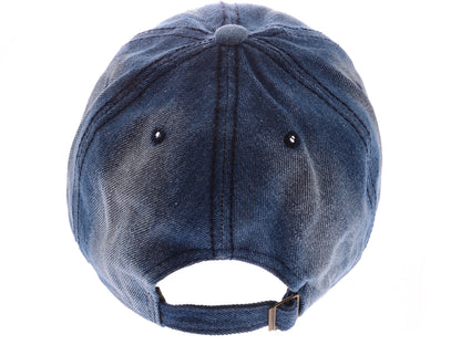 Gorra de algodón lavado con parche bordado de la bandera estadounidense del 4 de julio de Anna-Kaci