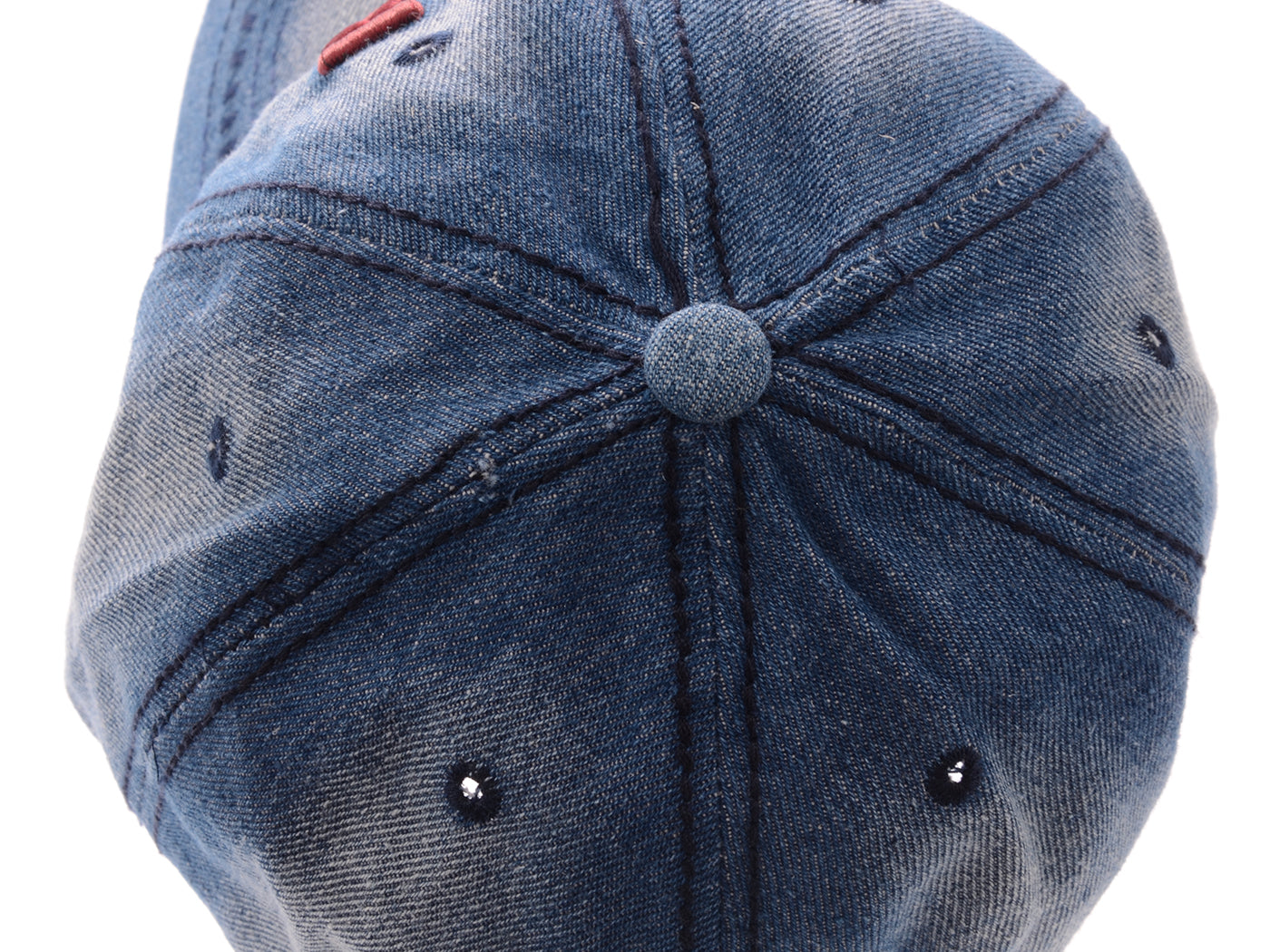 Gorra de algodón lavado con parche bordado de la bandera estadounidense del 4 de julio de Anna-Kaci