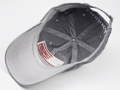Gorra de algodón lavado con parche bordado de la bandera estadounidense del 4 de julio de Anna-Kaci