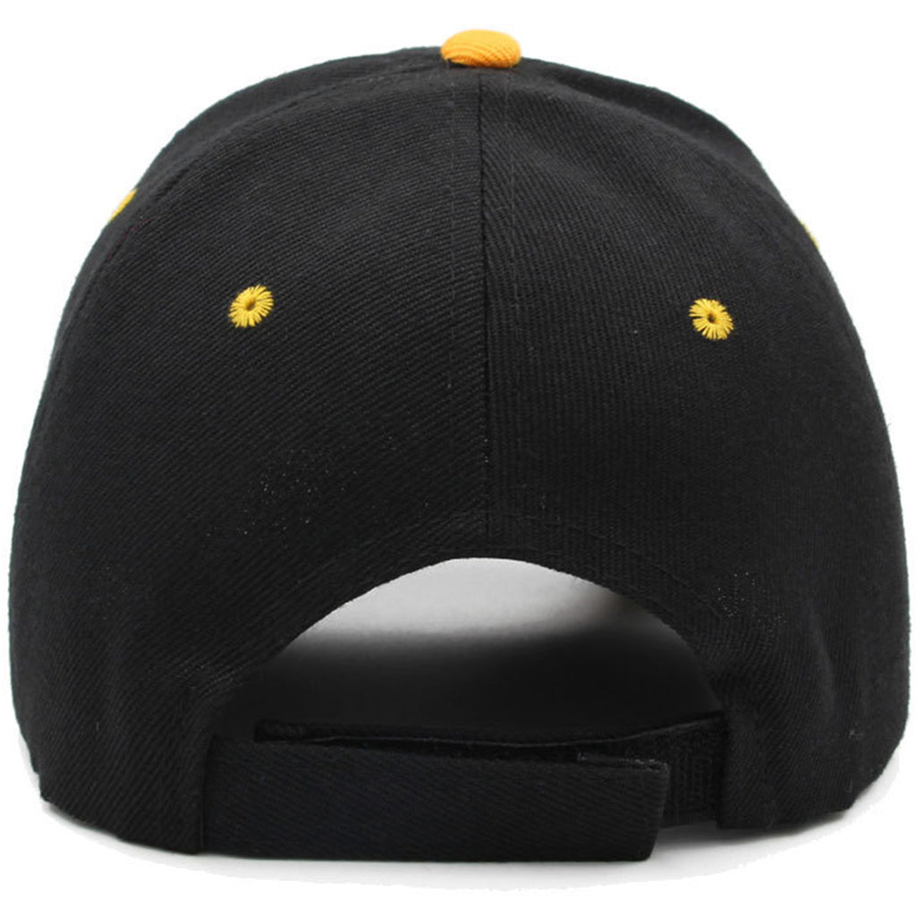 Gorras de béisbol con velcro ajustables en 3D con la bandera estadounidense patriótica de Anna-Kaci, con águila y halcón