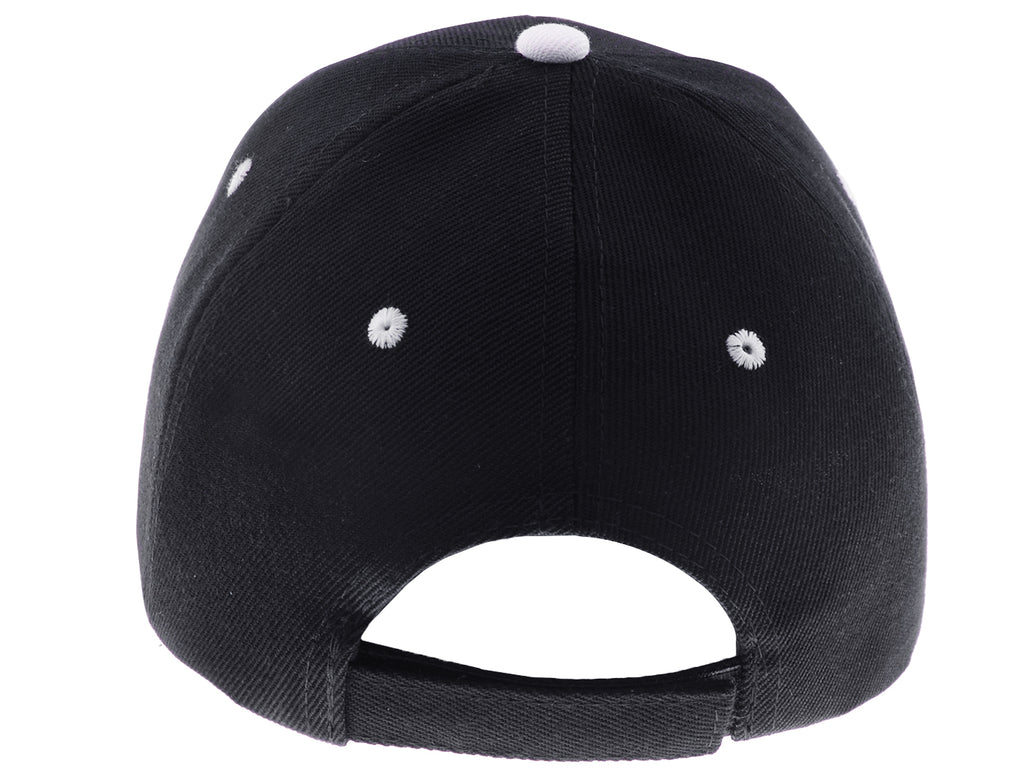 Gorras de béisbol con velcro ajustables en 3D con la bandera estadounidense patriótica de Anna-Kaci, con águila y halcón