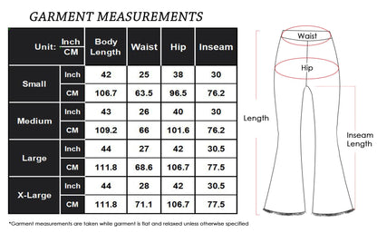 Elastic Waist Distressed Flared Long Bell Bottom Denim Jeans