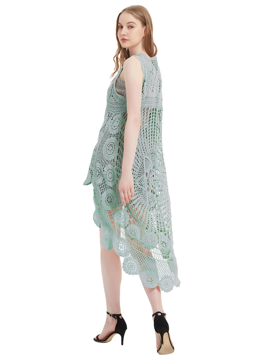 Bohemian Crochet Lace Vest