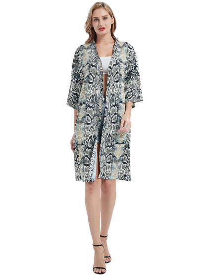 Women Marilyn Monroe Shirts Cardigan Long Open Stuff Kimonos