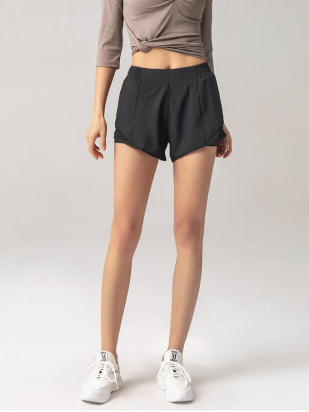 Pantalones cortos para hacer ejercicio, deportes atléticos, correr, yoga, gimnasio, pantalones cortos deportivos