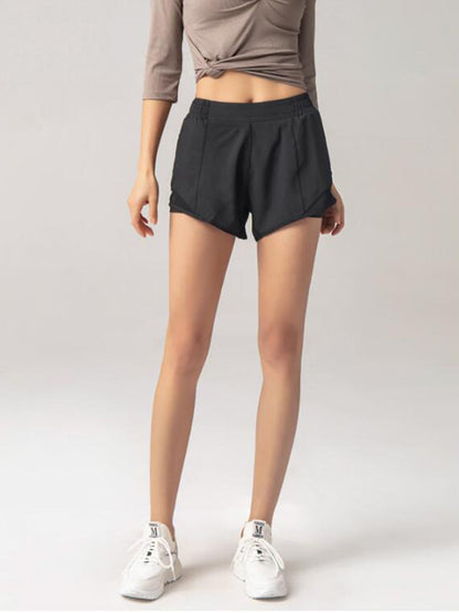 Pantalones cortos para hacer ejercicio, deportes atléticos, correr, yoga, gimnasio, pantalones cortos deportivos