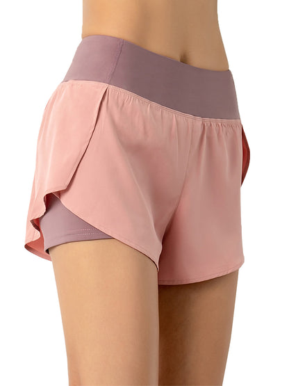 Pantalones cortos de entrenamiento para correr de secado rápido con bolsillo