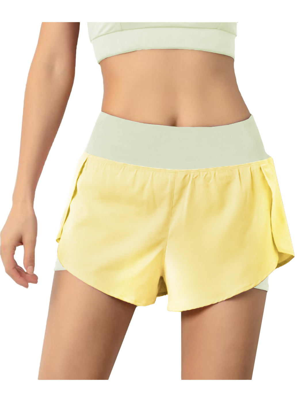 Pantalones cortos de entrenamiento para correr de secado rápido con bolsillo