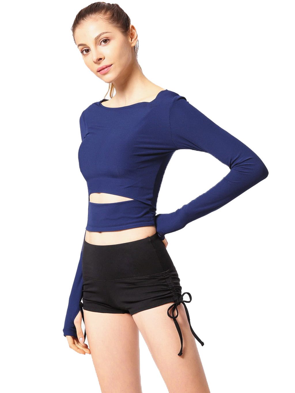 Workout Running Shorts Butt Lifting Athletic Booty Short Pants