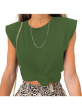 Camisetas sin mangas con hombreras