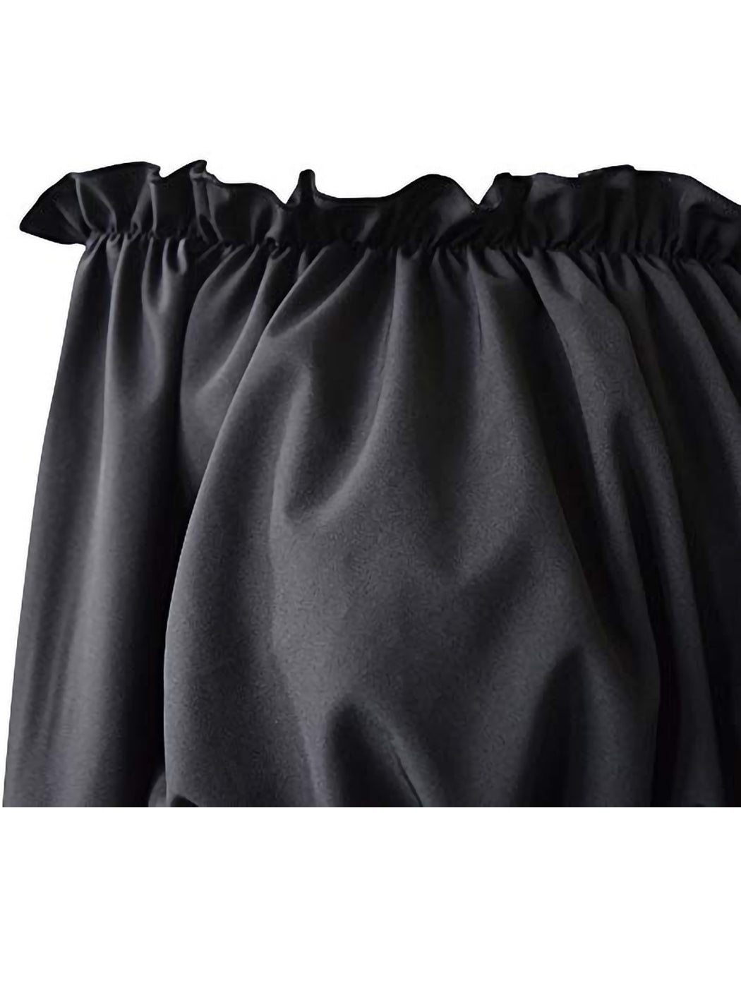 Camisa campesina de manga larga con hombros descubiertos, blusa gótica renacentista, traje medieval victoriano, blusas bohemias