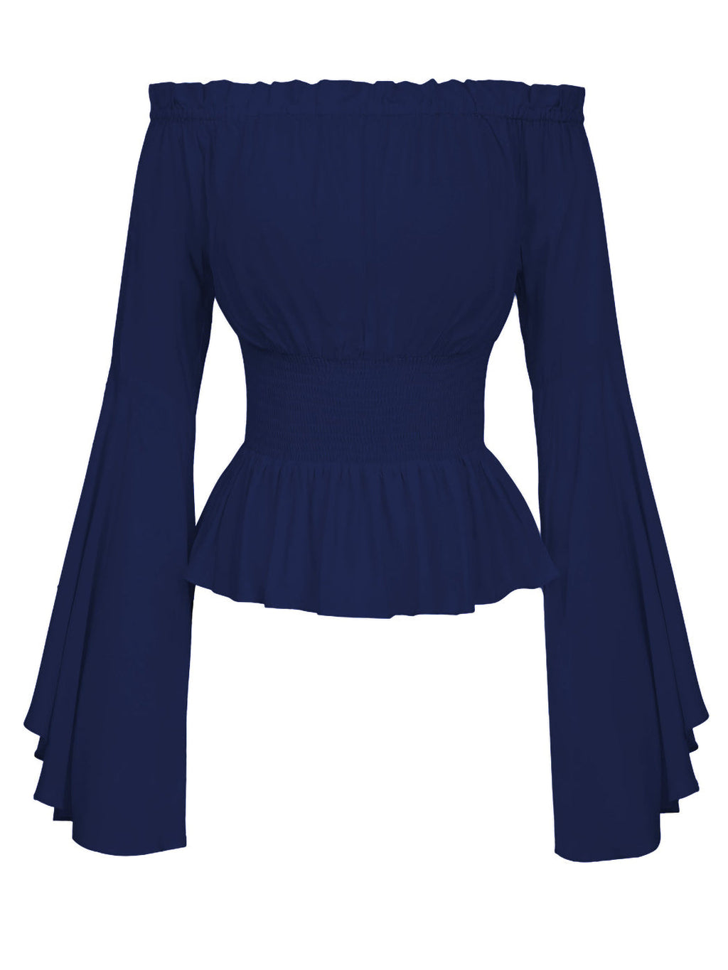 Camisa campesina de manga larga con hombros descubiertos, blusa gótica renacentista, traje medieval victoriano, blusas bohemias