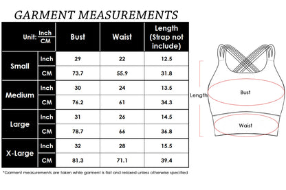 Sujetador deportivo con tirantes cruzados en la espalda, acolchado, sin aros, para yoga y actividades al aire libre para mujer