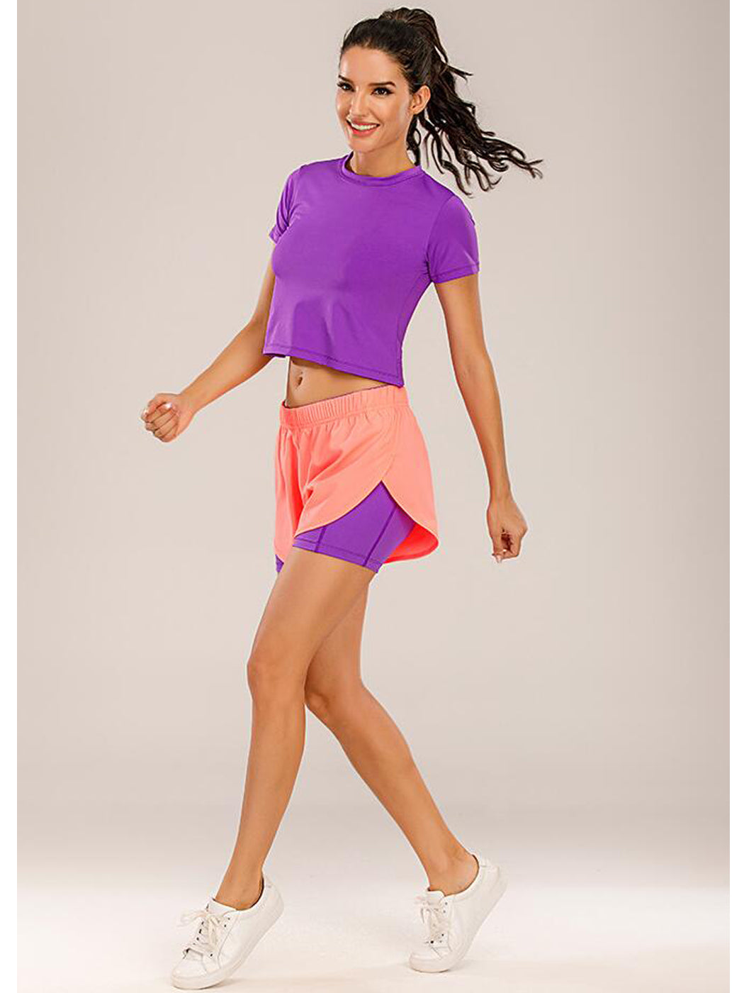 Workout Tops for Women Keyhole Yoga Shirts Athletic Running Tank Tops