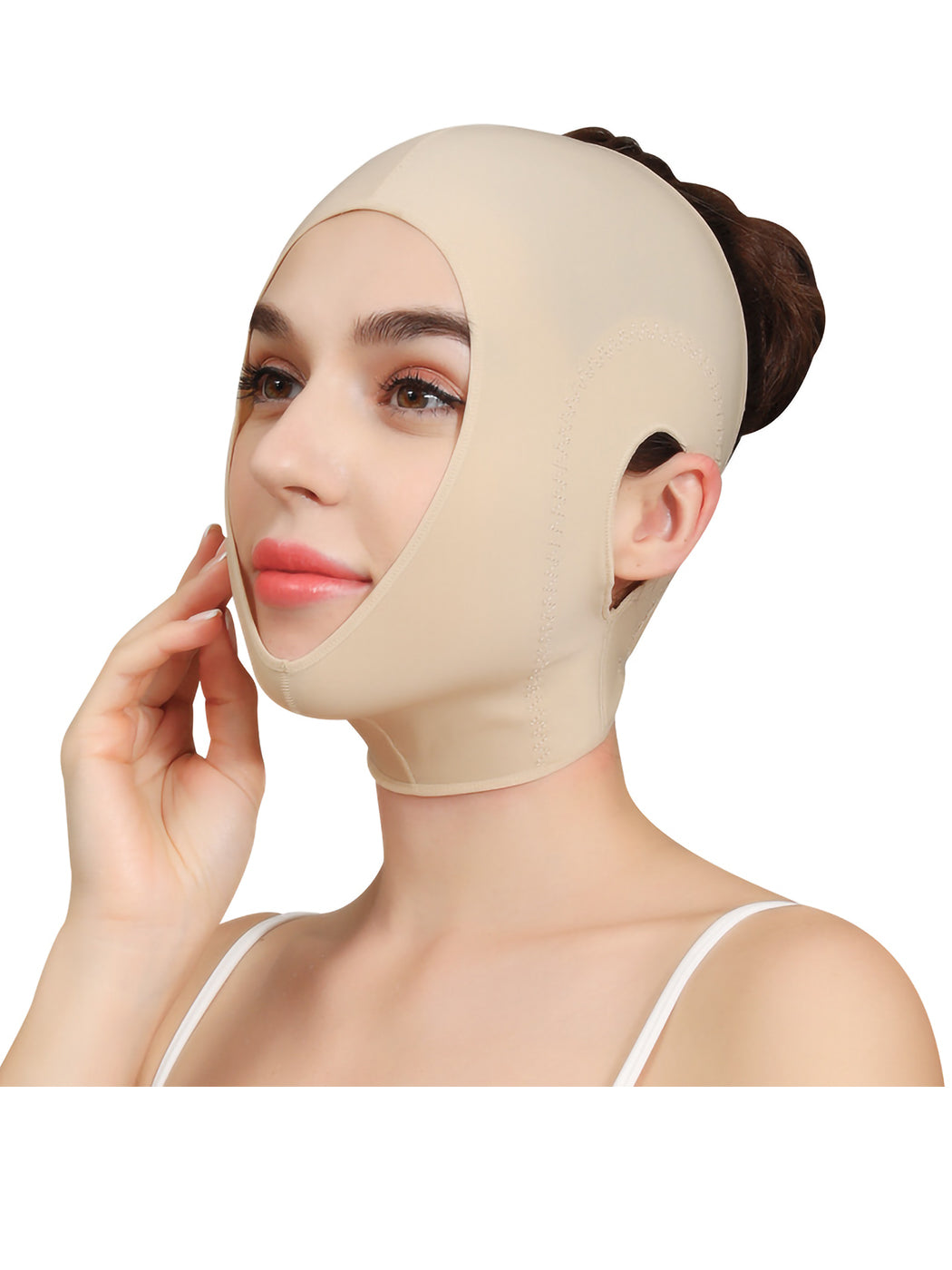 Chin Strap Support Band Neck Full Head Wrap