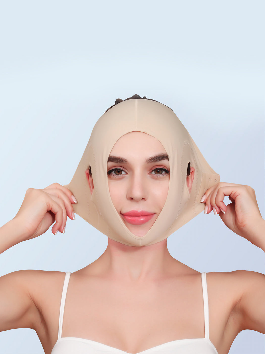 Chin Strap Support Band Neck Full Head Wrap