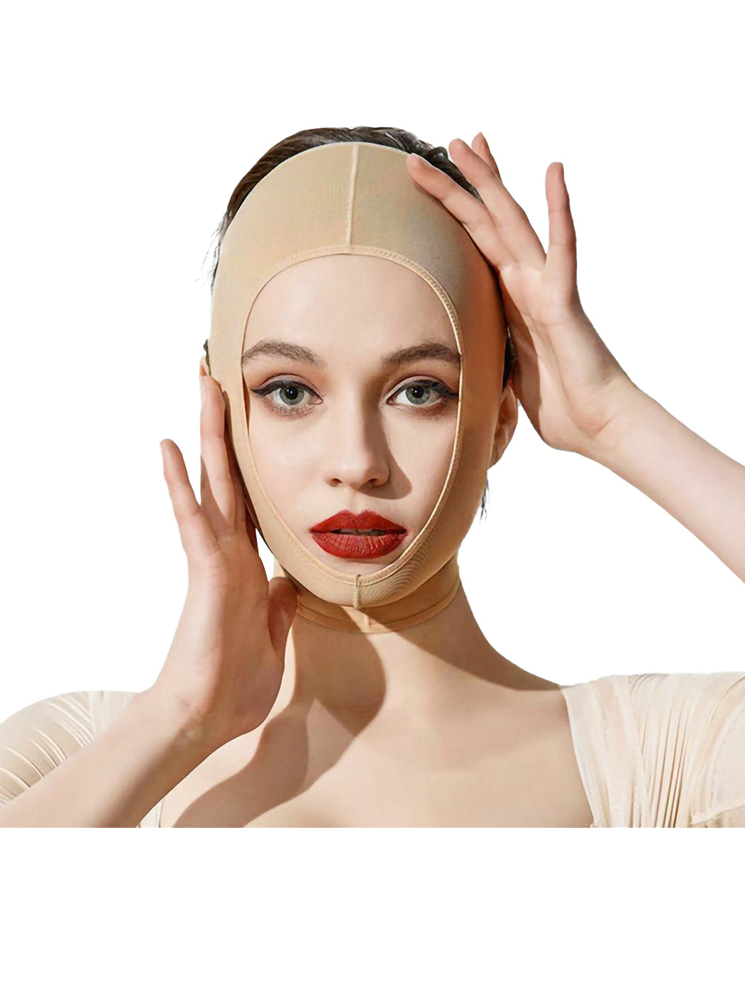 Chin Strap Support Band Neck Full Head Wrap