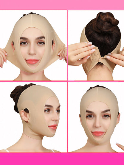 Chin Strap Support Band Neck Full Head Wrap