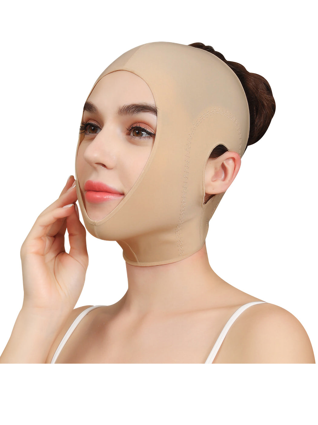Chin Strap Support Band Neck Full Head Wrap