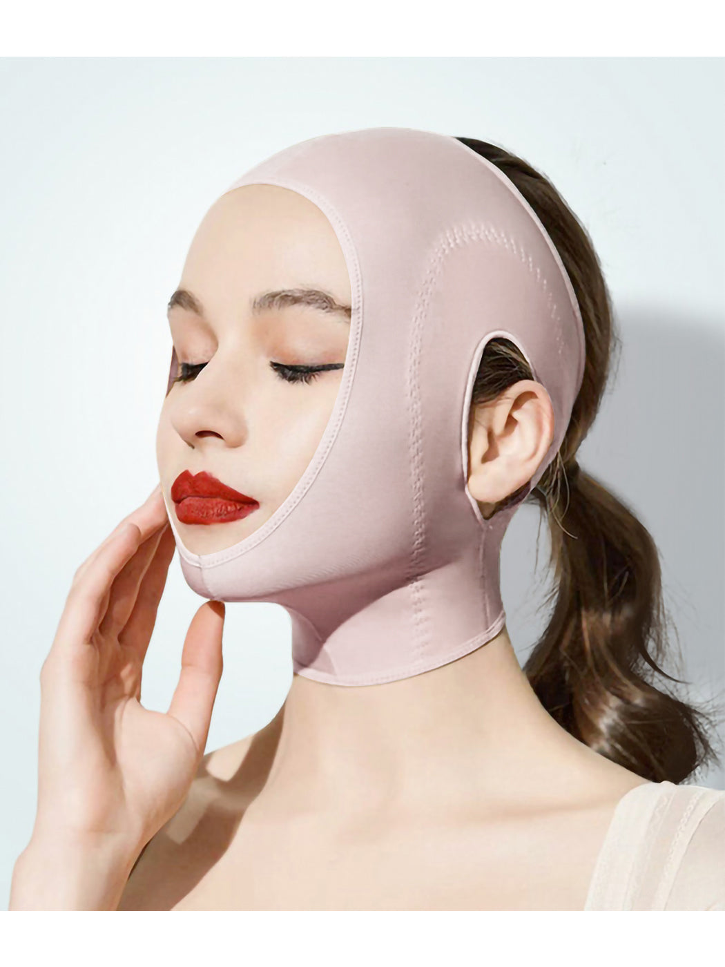 Chin Strap Support Band Neck Full Head Wrap