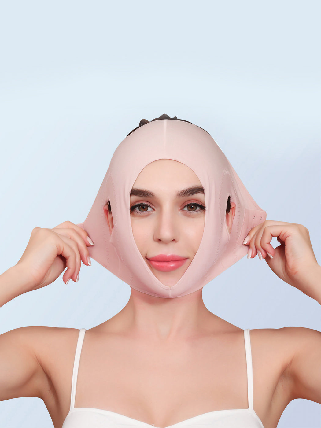 Chin Strap Support Band Neck Full Head Wrap