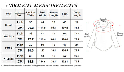 Long Sleeve T Shirt V Neck Casual Basic Tee Tie Dye Tops