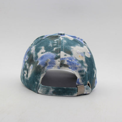 Gorra de béisbol unisex teñida con estilo hip hop de Anna-Kaci, ajustable, de algodón