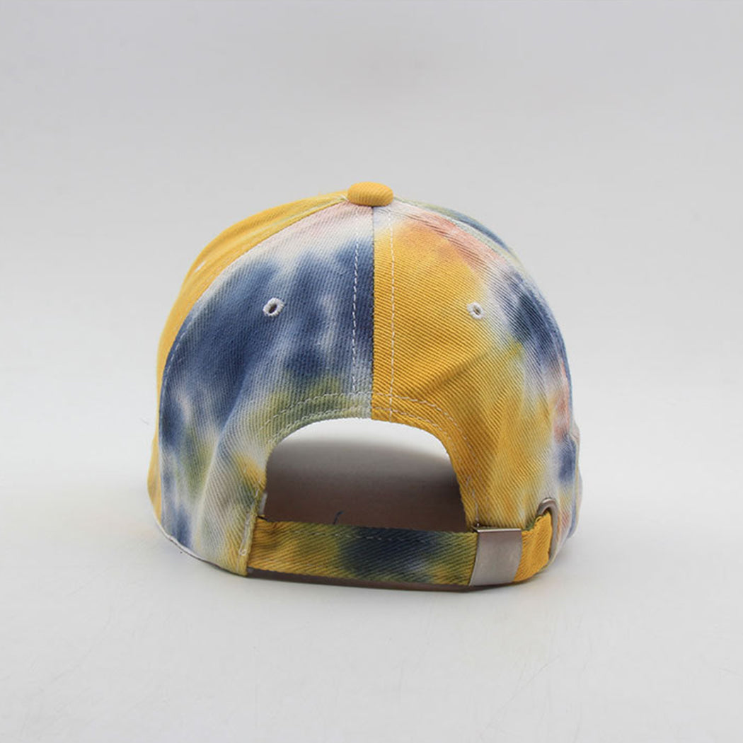 Gorra de béisbol unisex teñida con estilo hip hop de Anna-Kaci, ajustable, de algodón