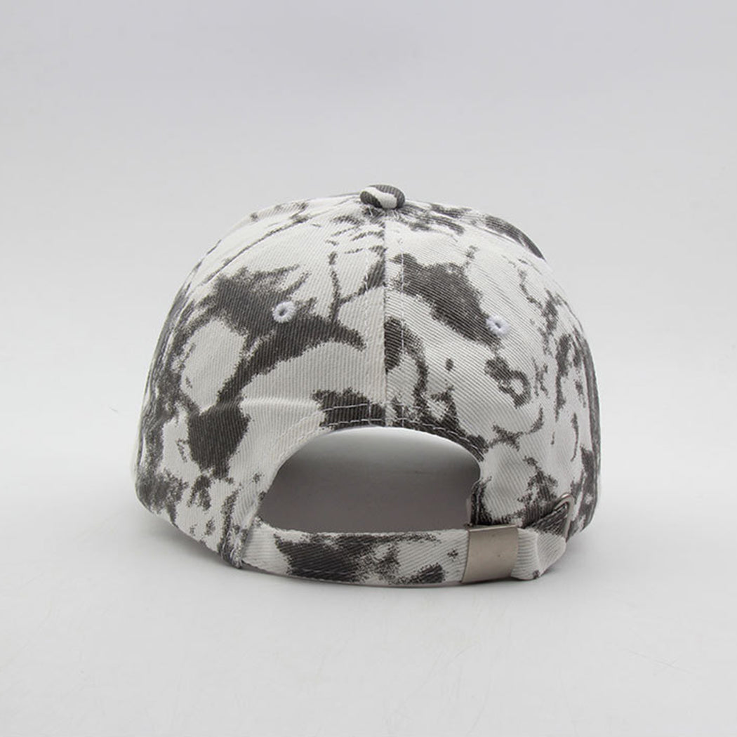 Gorra de béisbol unisex teñida con estilo hip hop de Anna-Kaci, ajustable, de algodón