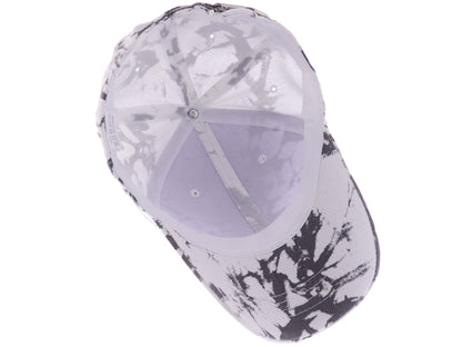 Gorra de béisbol unisex teñida con estilo hip hop de Anna-Kaci, ajustable, de algodón