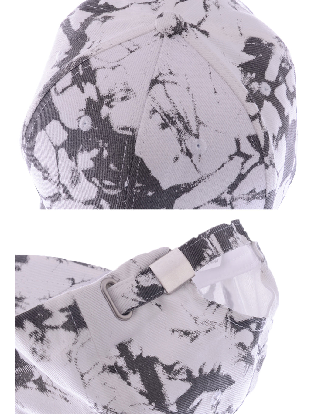 Gorra de béisbol unisex teñida con estilo hip hop de Anna-Kaci, ajustable, de algodón